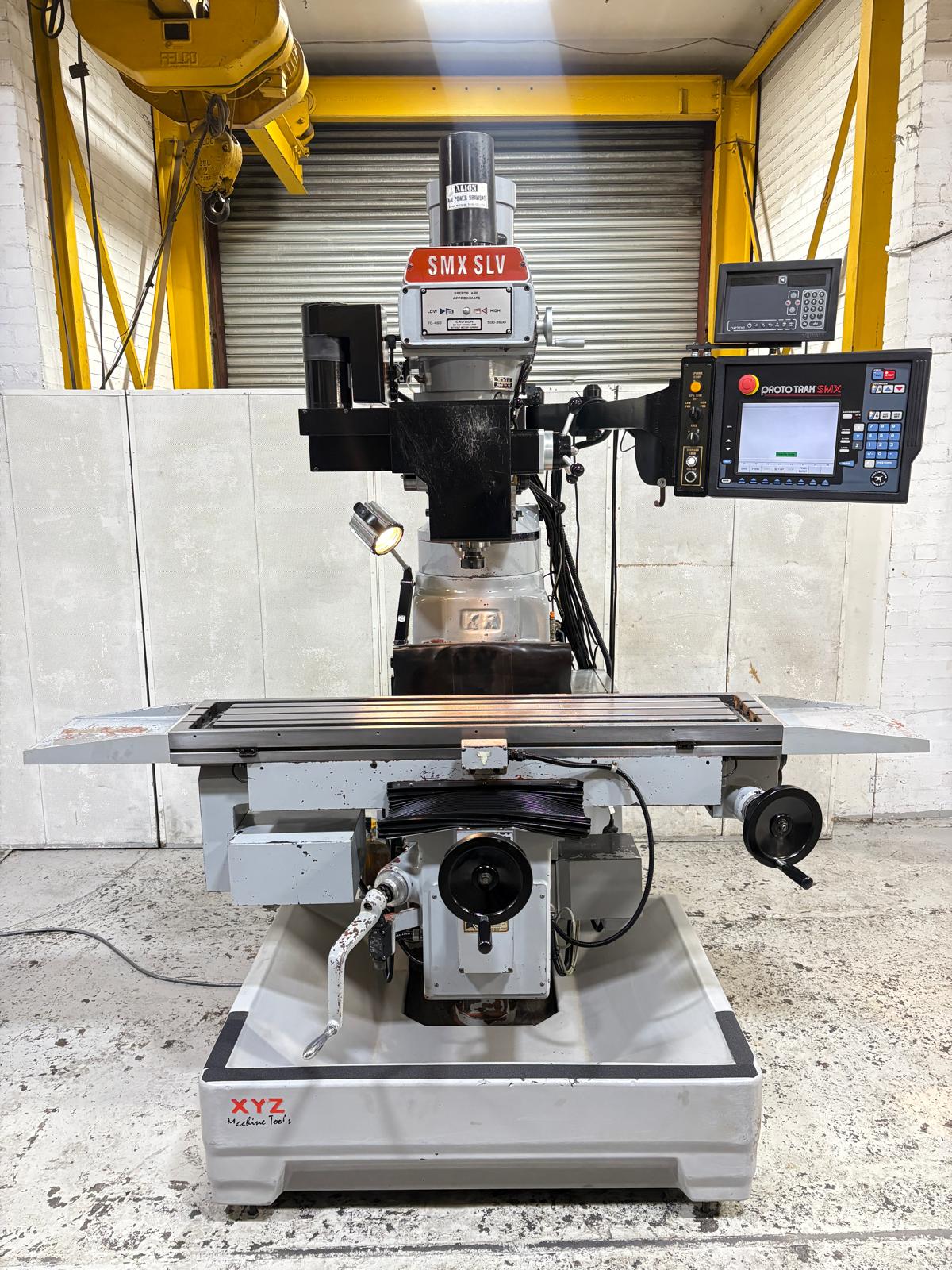 XYZ SMX SLV 3 Axis Turret Milling Machine – JetMachinery
