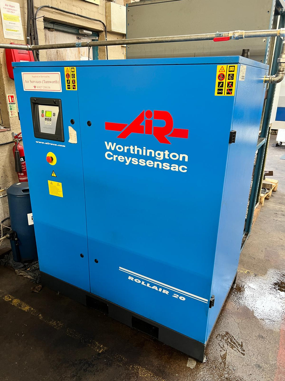 Worthington Creyssensac Rollair RLR20 Compressor