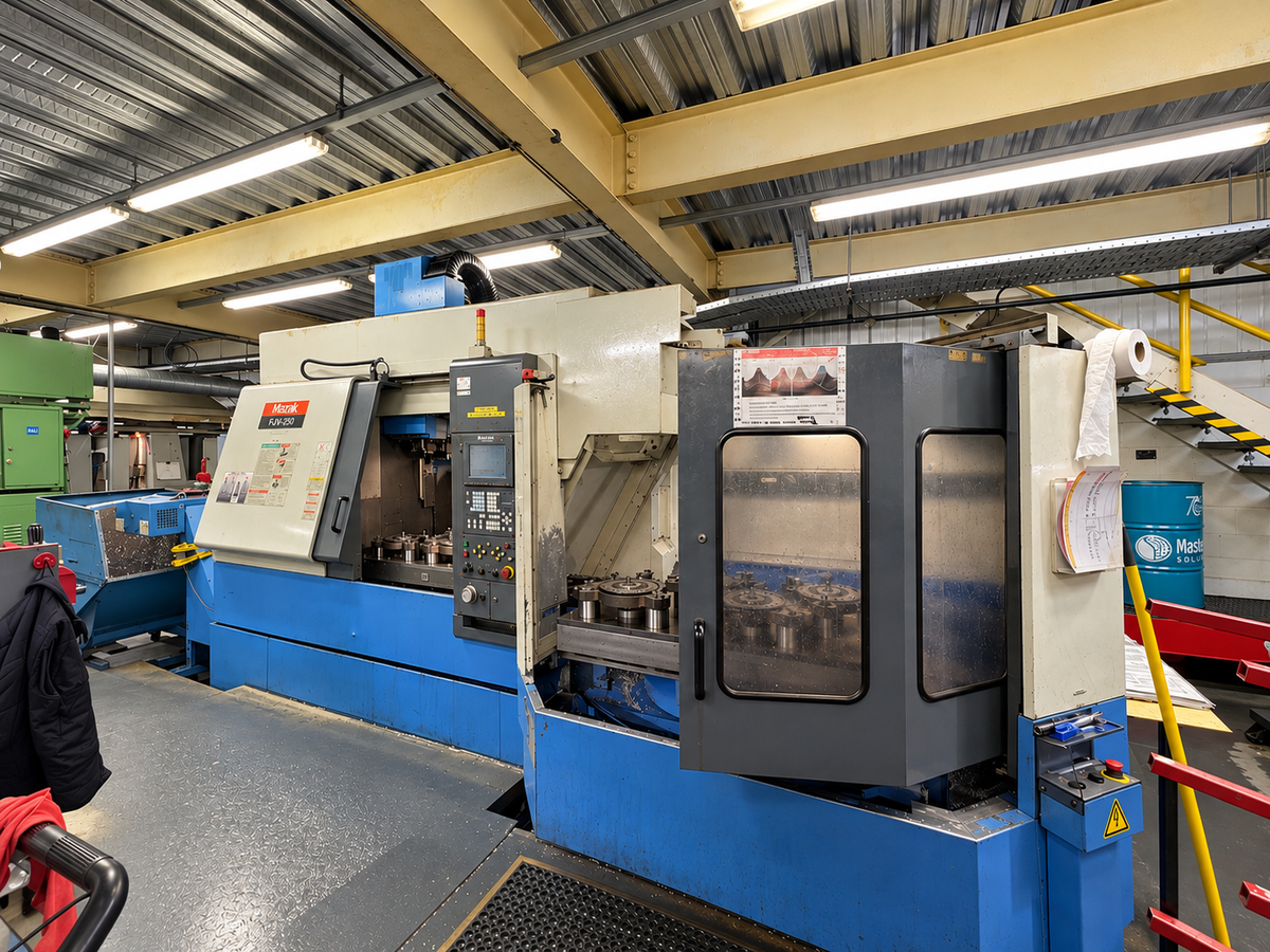 
                  
                    Mazak FJV-250 Twin Pallet CNC Vertical Machining Centre
                  
                