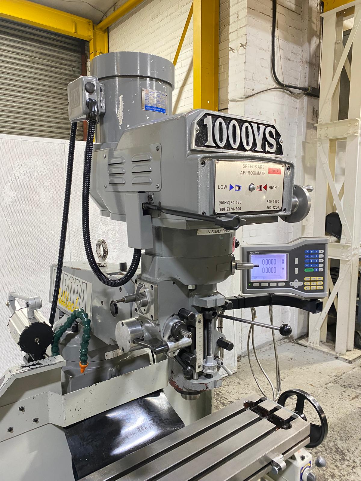 
                  
                    Europa Mill Tech 1000VS Turret Milling Machine
                  
                