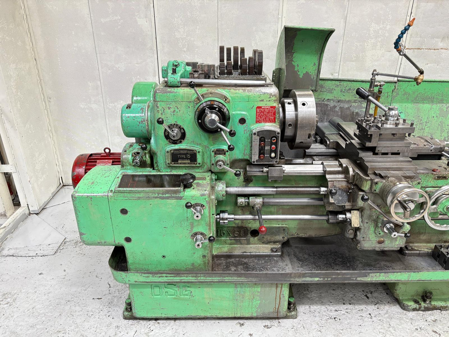 
                  
                    DSG Type 15 x 60 Straight Bed Tool Room Centre Lathe
                  
                