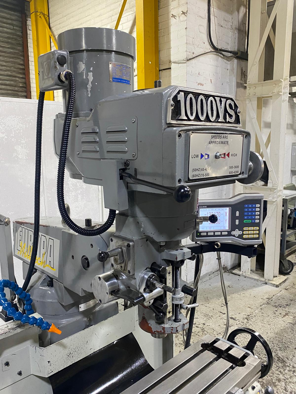 
                  
                    Europa Mill Tech 1000VS Turret Milling Machine
                  
                