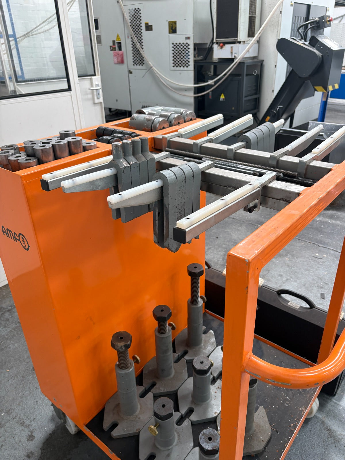 
                  
                    AMF Modular Clamping & Workholding System on Mobile Trolley
                  
                