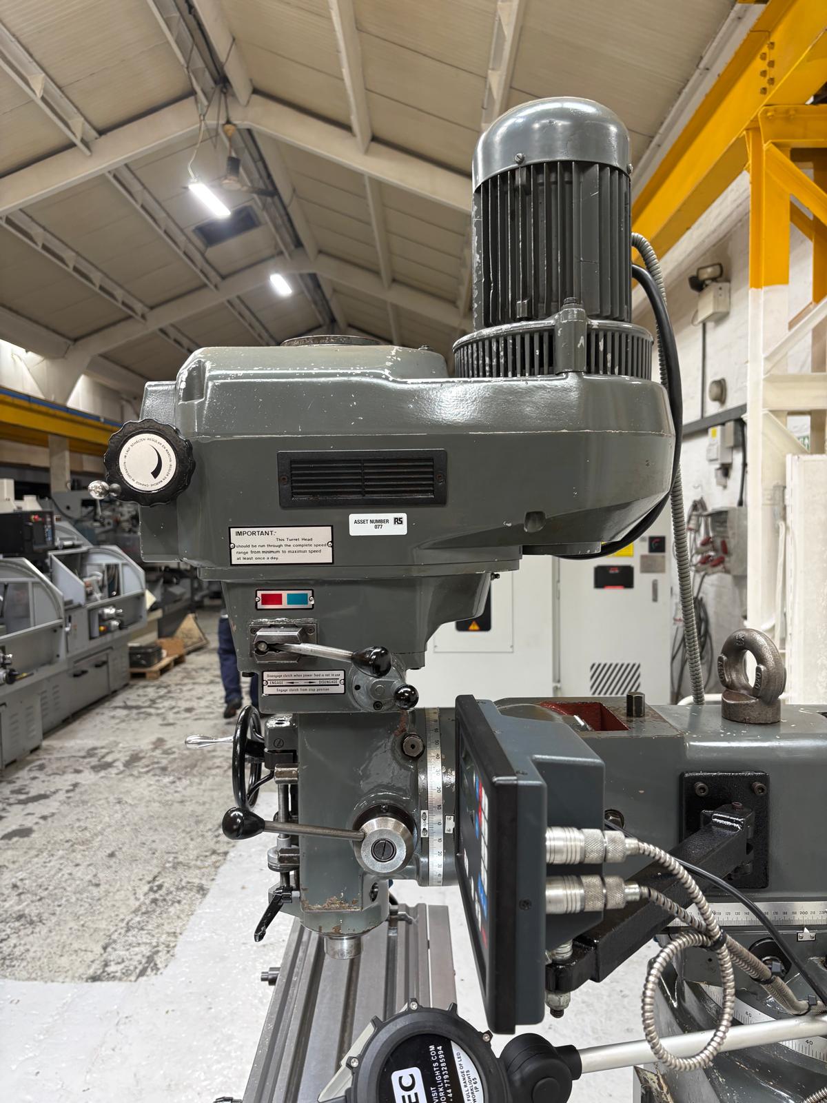 
                  
                    Ajax AJT1-R8 Turret Milling Machine
                  
                