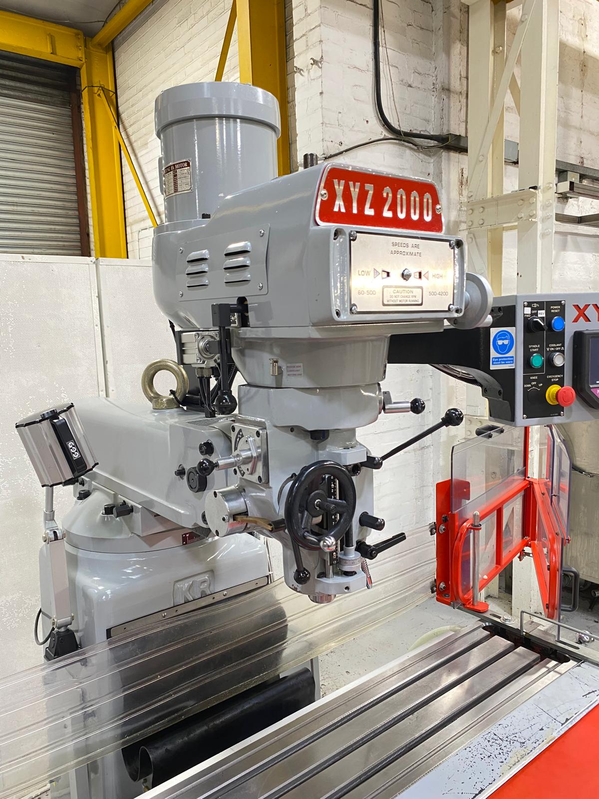 
                  
                    XYZ 2000 Turret Milling Machine (Ex College Superb Condition)
                  
                