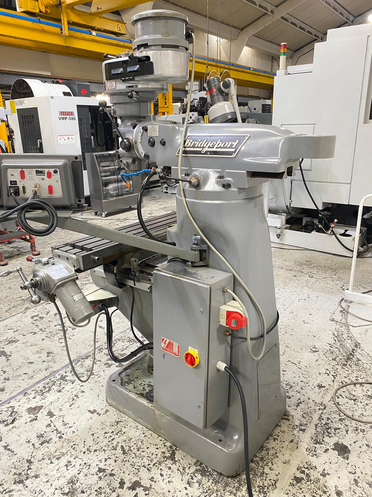 
                  
                    Bridgeport BRJ Turret Milling Machine
                  
                