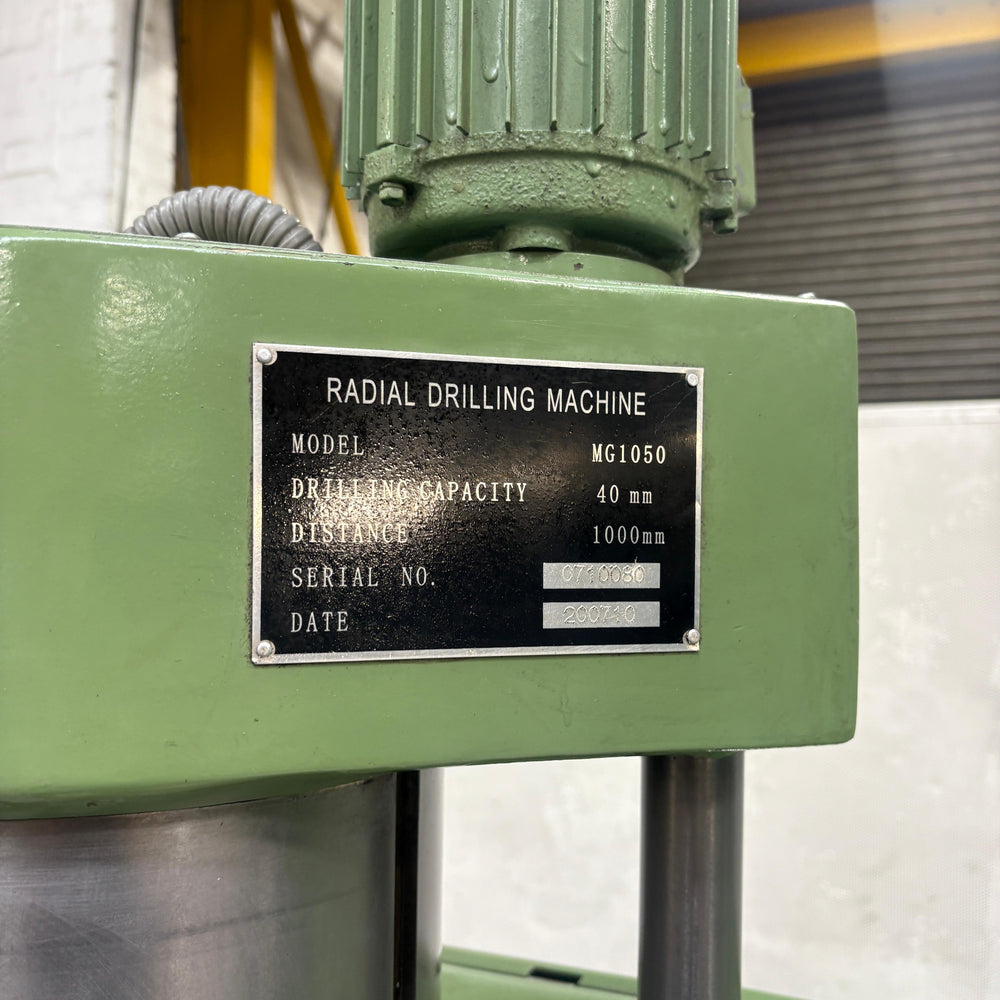 
                  
                    BEMA MG1050 Radial Arm Drilling Machine
                  
                
