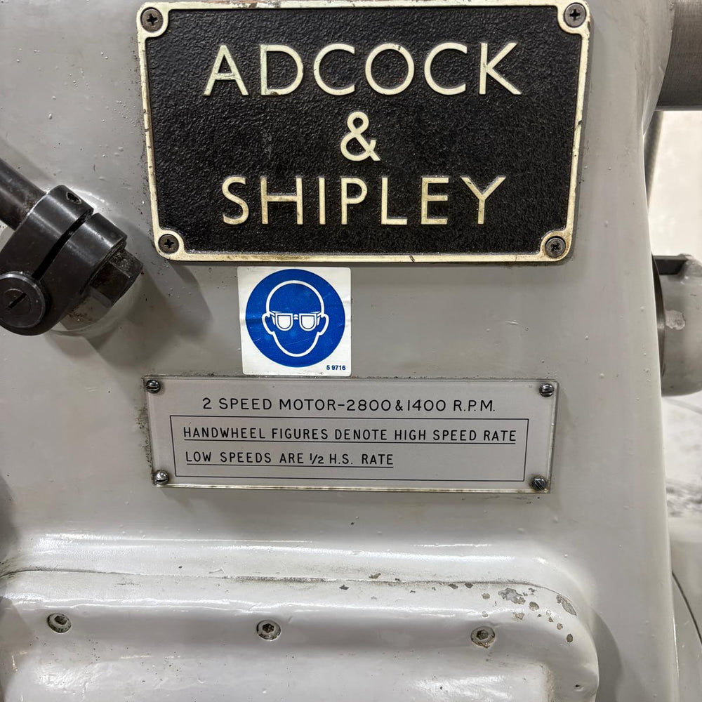 
                  
                    Adcock & Shipley 2E Universal Milling Machine
                  
                
