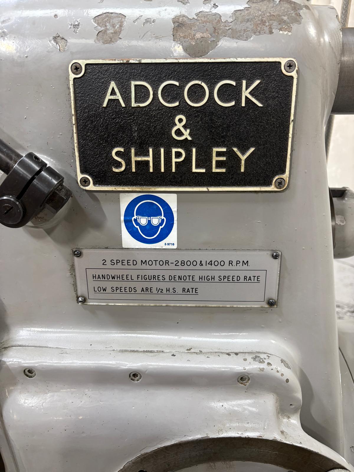 
                  
                    Adcock & Shipley 2E Universal Milling Machine
                  
                