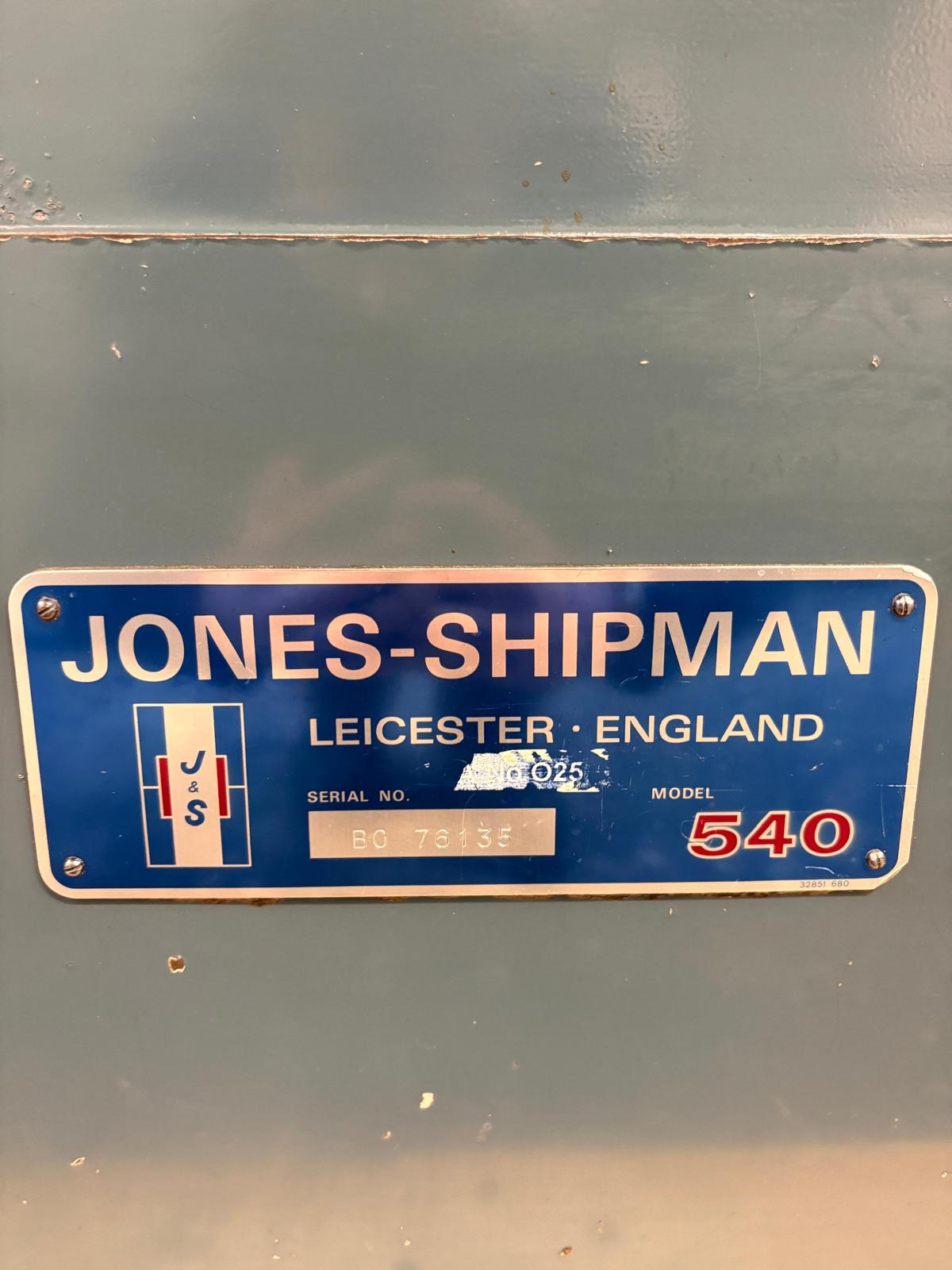 
                  
                    Jones & Shipman 540H Surface Grinder
                  
                