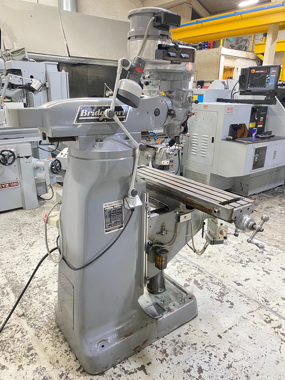 
                  
                    Bridgeport BRJ Turret Milling Machine
                  
                