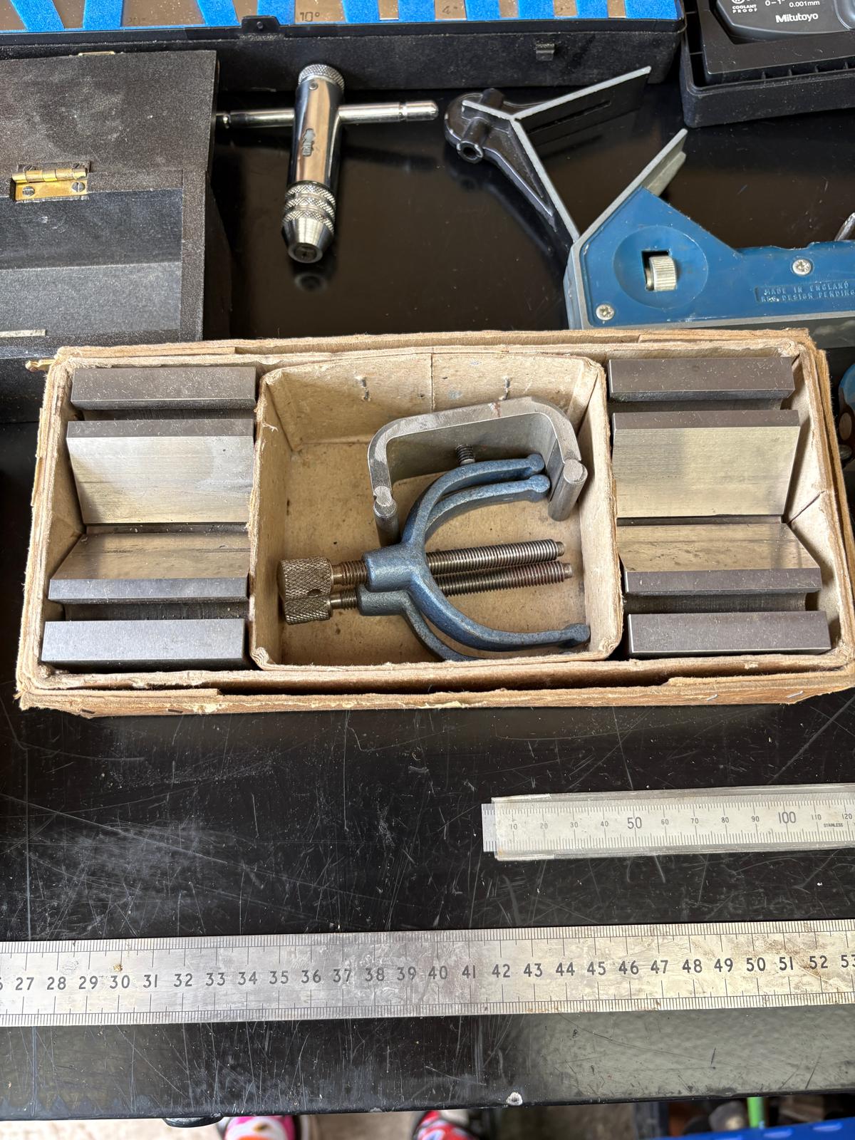 
                  
                    MITUTOYO VERNIERS / MICROMETRES / V BLOCKS &amp; MISC WORKSHOP INSPECTION TOOLS
                  
                