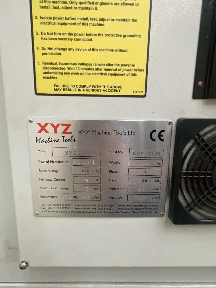 
                  
                    XYZ 2-OP Vertical Machining Centre
                  
                