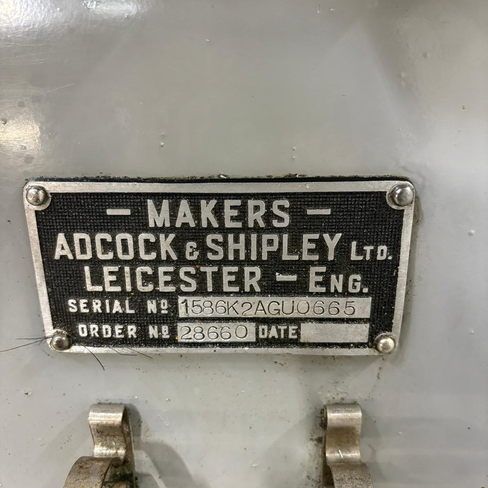 
                  
                    Adcock & Shipley 2E Universal Milling Machine
                  
                
