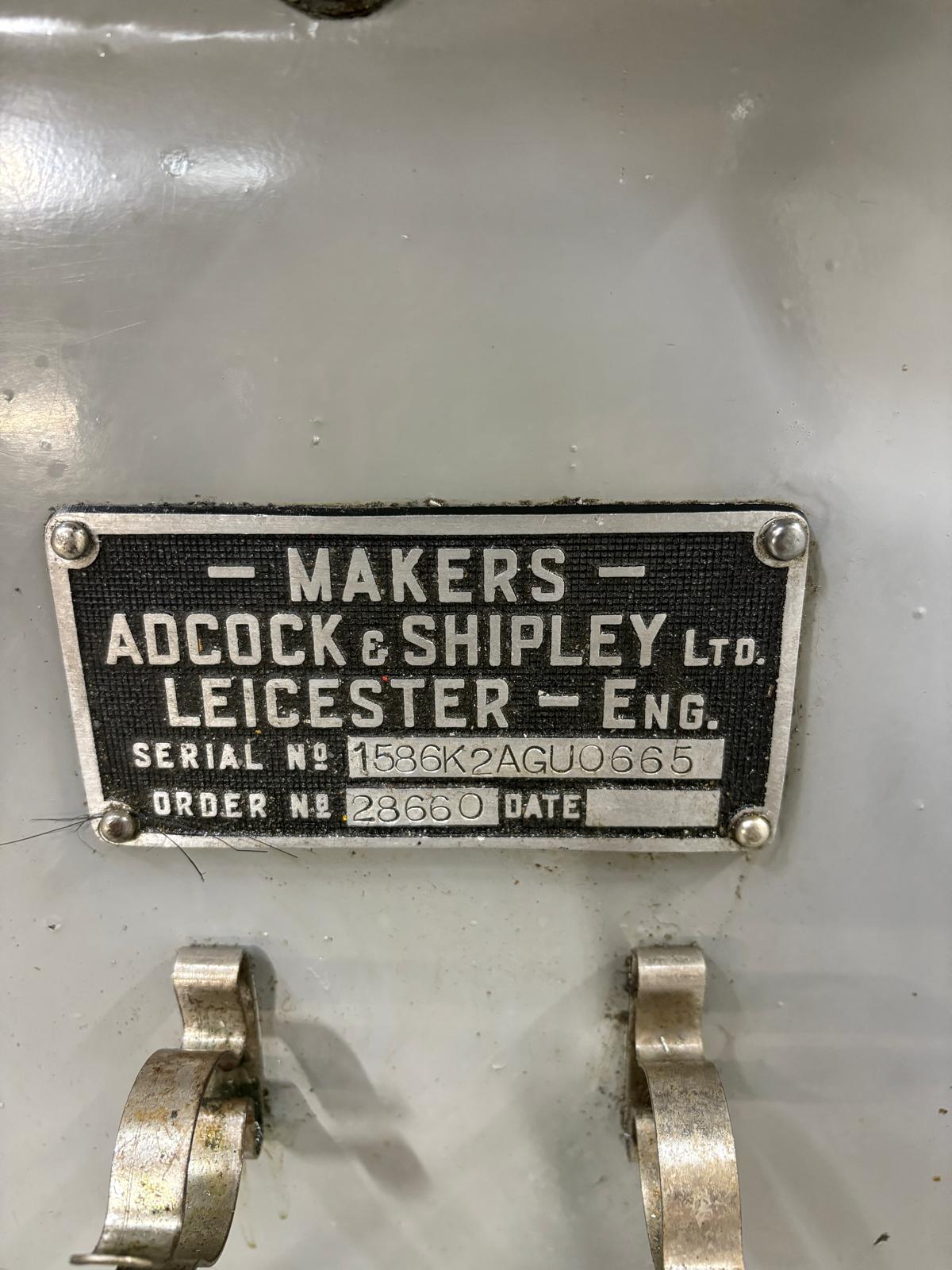 
                  
                    Adcock & Shipley 2E Universal Milling Machine
                  
                