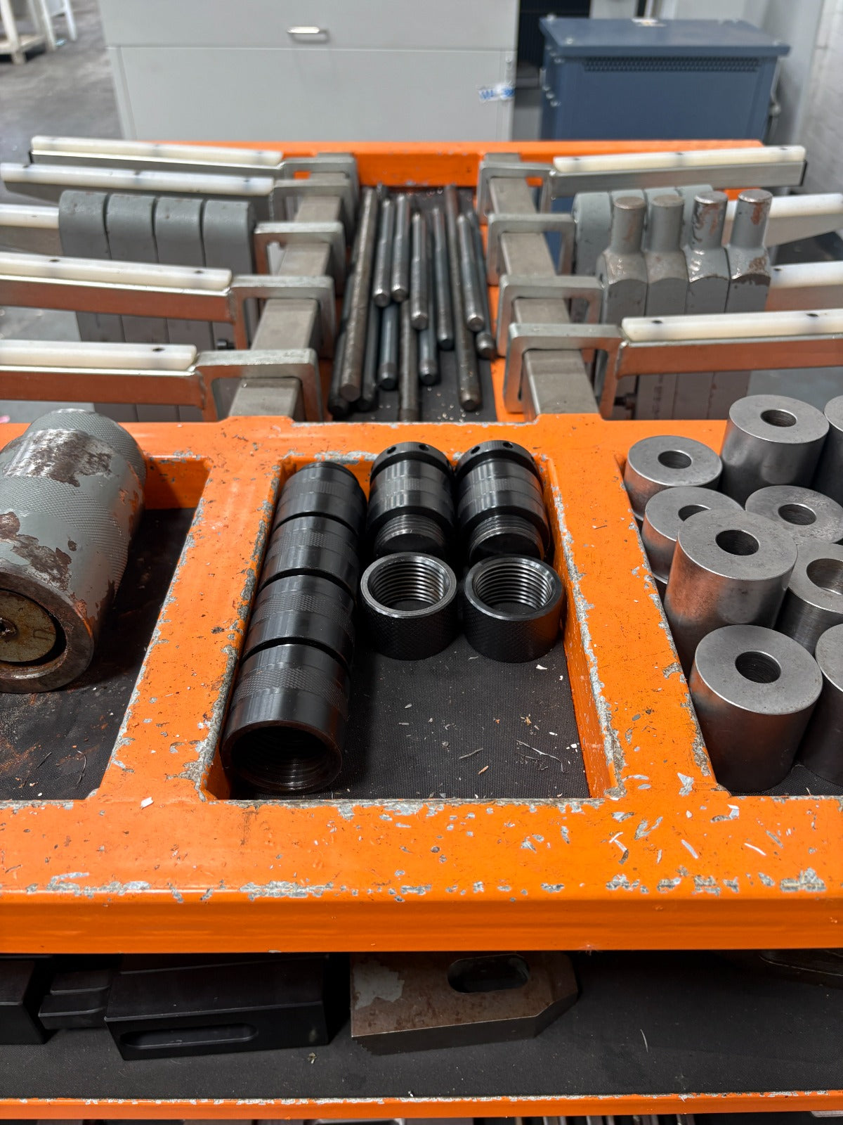 
                  
                    AMF Modular Clamping & Workholding System on Mobile Trolley
                  
                
