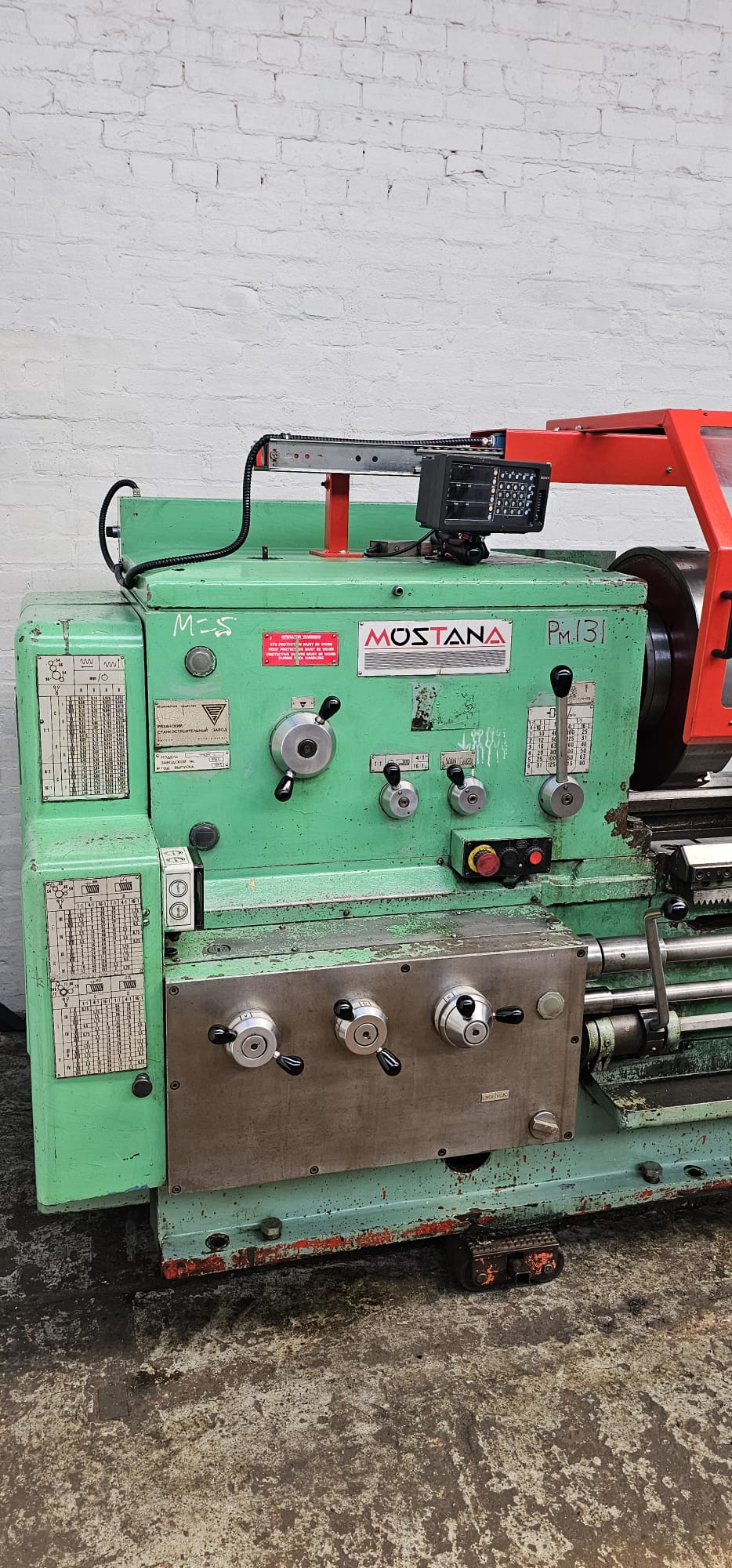 
                  
                    Mostana 1M63 x 3000mm Gap Bed Centre Lathe
                  
                