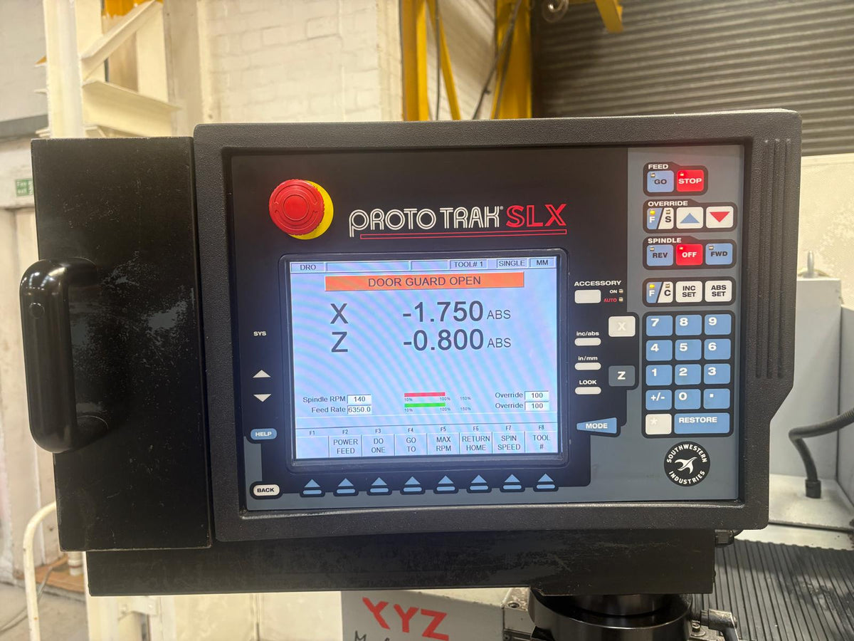 
                  
                    XYZ Proturn 425 SLX ProtoTRAK CNC Gap Bed Centre Lathe
                  
                
