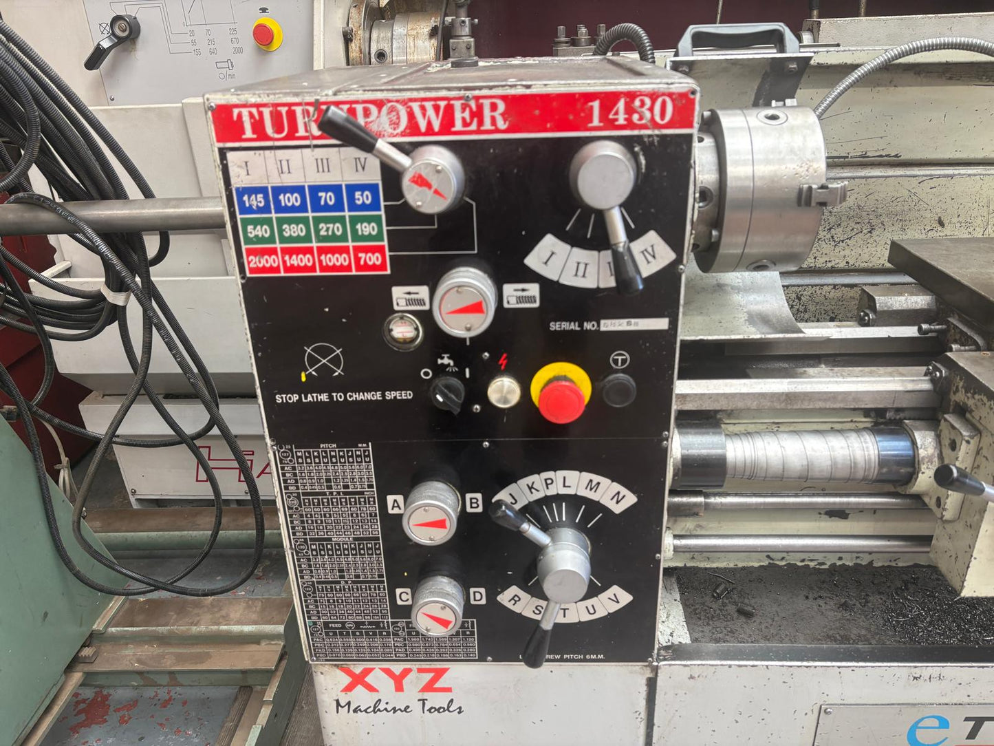 
                  
                    XYZ E Turn 1430 Centre Lathe
                  
                