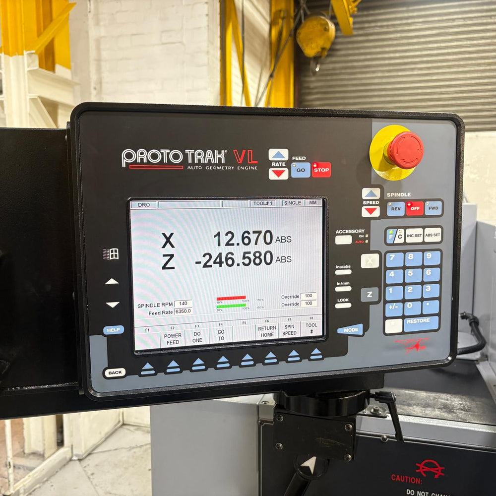 
                  
                    XYZ Proturn VL425 ProtoTRAK Control Gap Bed Centre Lathe
                  
                