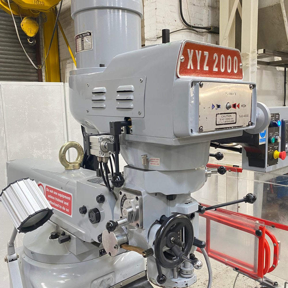 
                  
                    XYZ 2000 Turret Milling Machine (2017)
                  
                