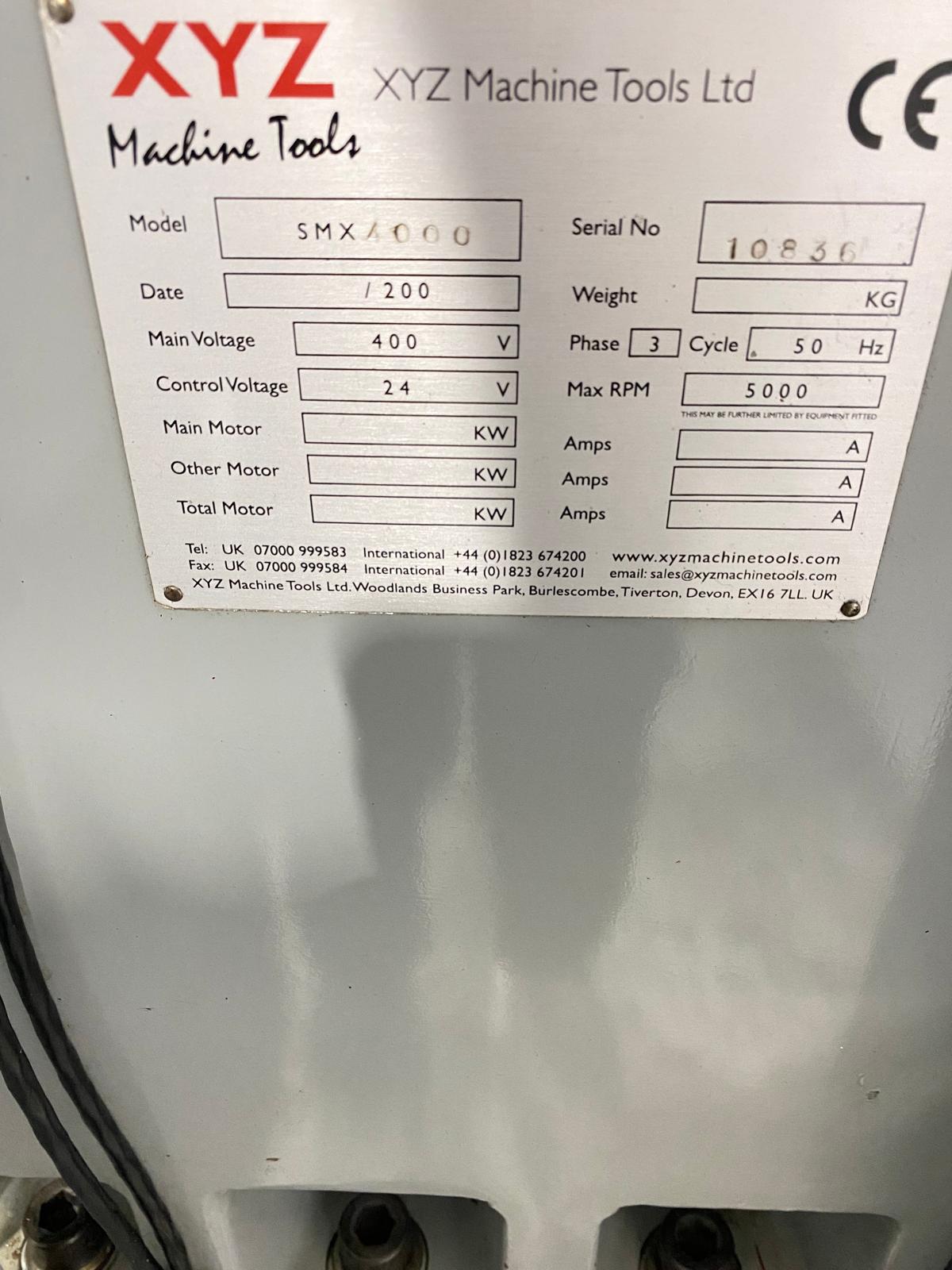 
                  
                    XYZ SMX 4000 ProtoTRAK CNC Bed Milling Machine
                  
                