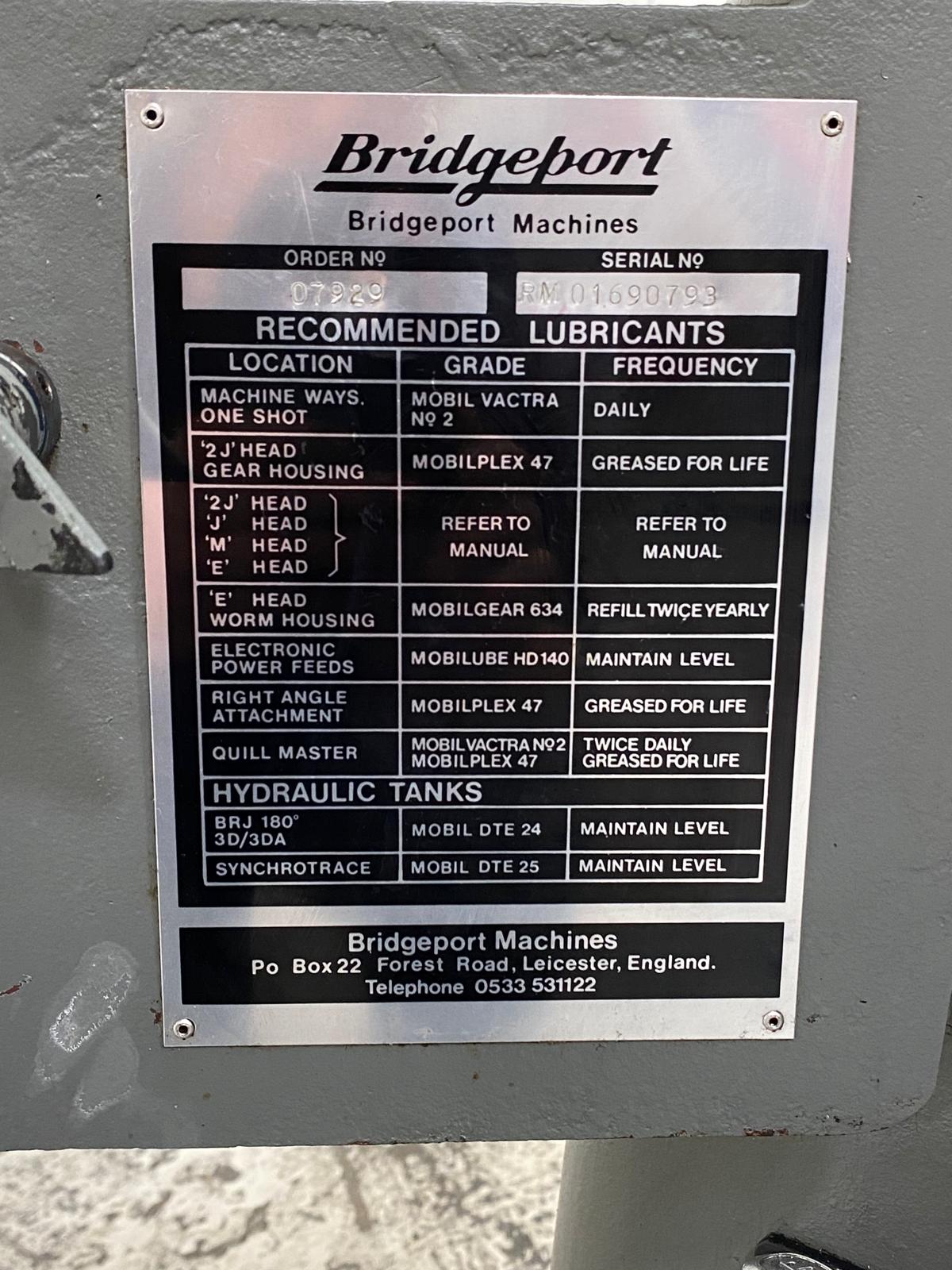 
                  
                    Bridgeport BR2J2 Turret Milling Machine Ex College As New Condition.
                  
                