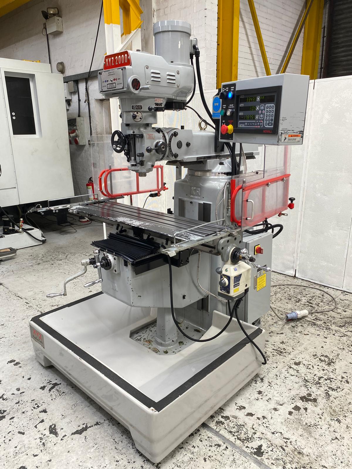 
                  
                    XYZ 2000 Turret Milling Machine (2015)
                  
                