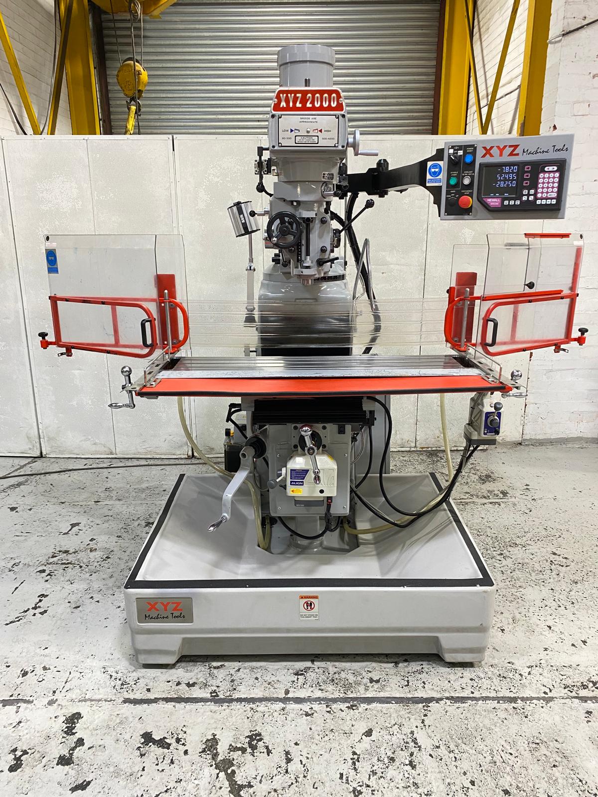 
                  
                    XYZ 2000 Turret Milling Machine (Ex College Superb Condition)
                  
                