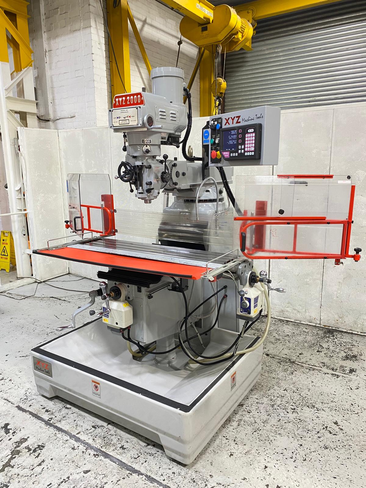 
                  
                    XYZ 2000 Turret Milling Machine (Ex College Superb Condition)
                  
                