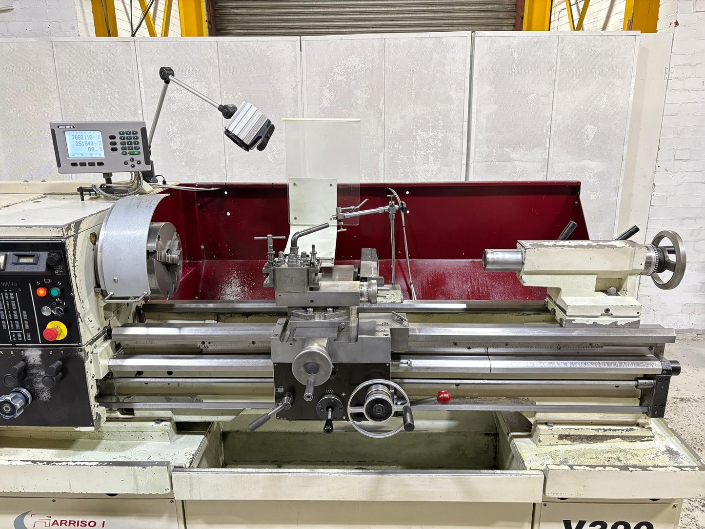 
                  
                    Harrison V390 Gap Bed Centre Lathe (2011)
                  
                
