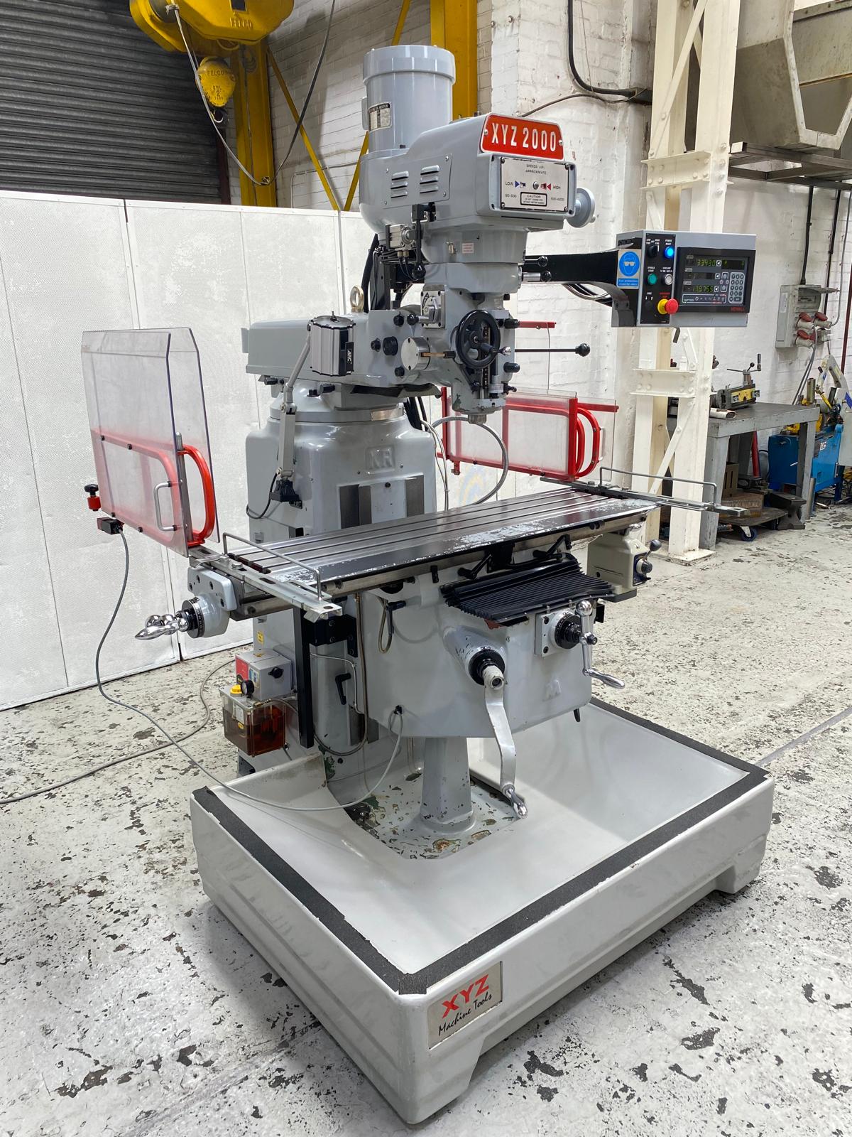 
                  
                    XYZ 2000 Turret Milling Machine (2015)
                  
                
