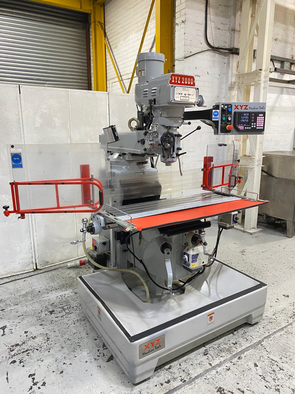 
                  
                    XYZ 2000 Turret Milling Machine (Ex College Superb Condition)
                  
                