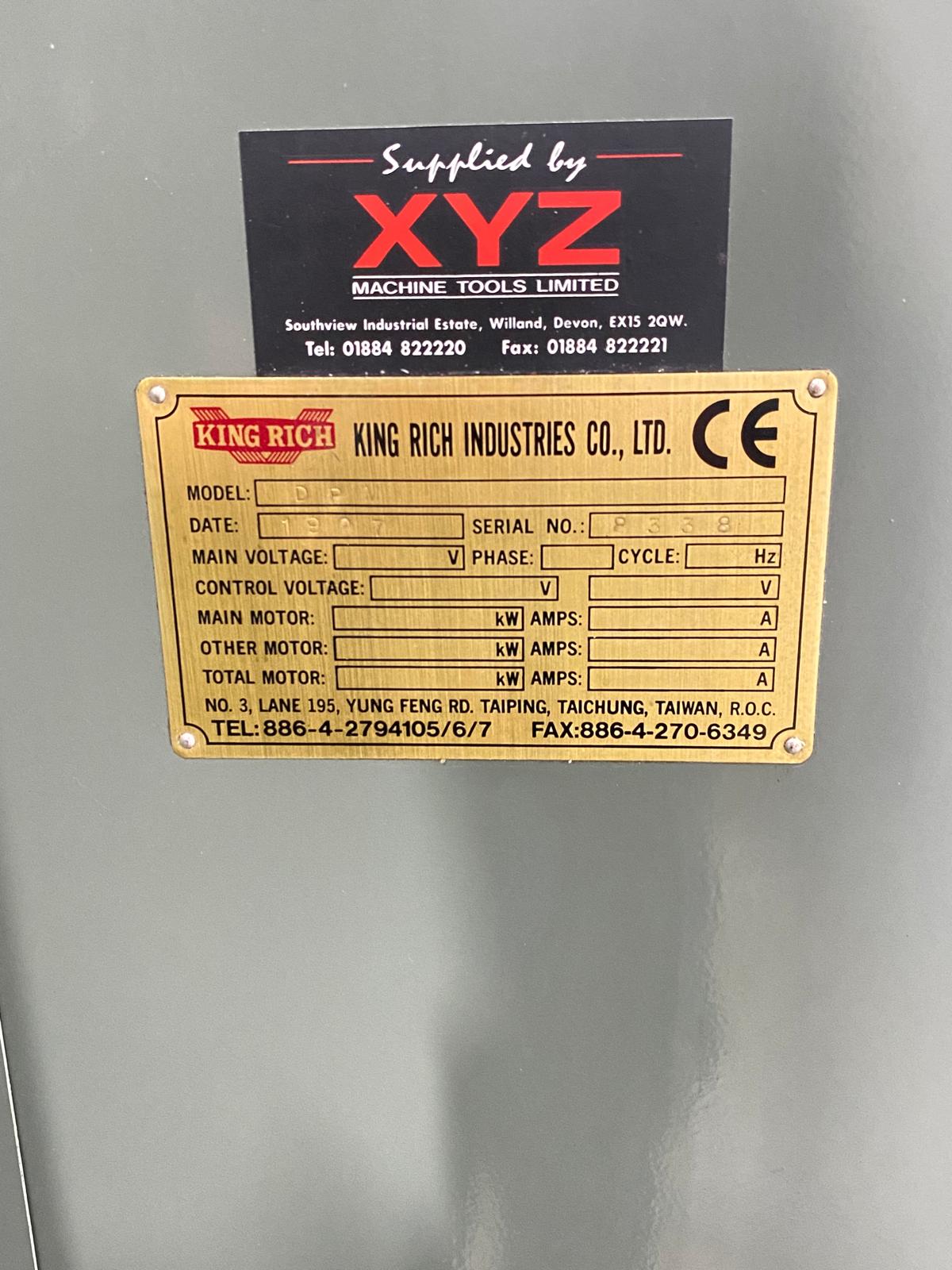 
                  
                    XYZ DPM ProtoTRAK Cotrol Bed Milling Machine
                  
                