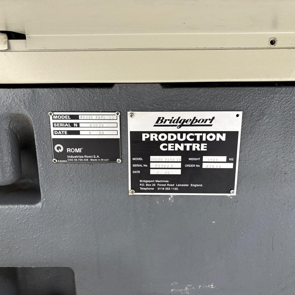 
                  
                    Romi PowerPath 15 CNC Turning Centre
                  
                