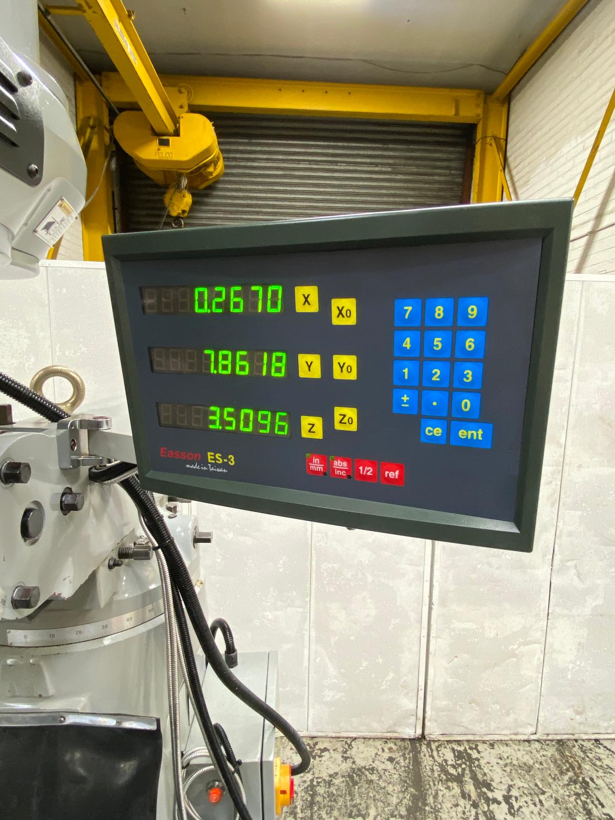 
                  
                    XYZ 1500 Turret Milling Machine Ex College
                  
                