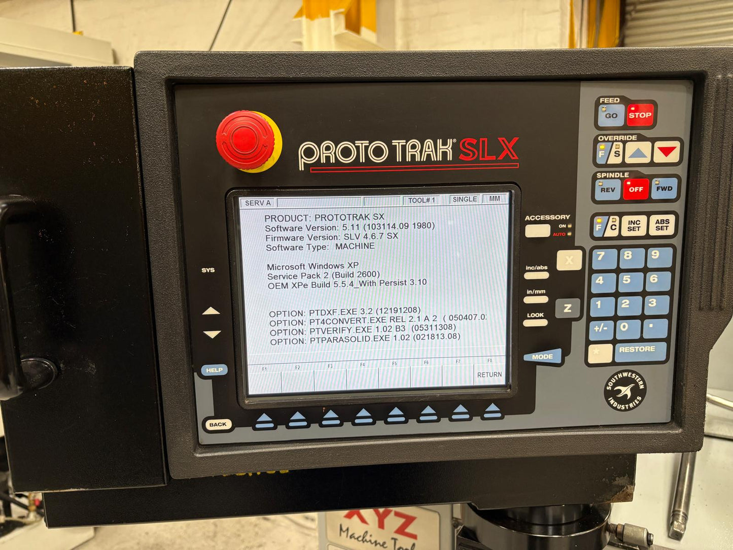 
                  
                    2014 XYZ Proturn SLX425 ProtoTRAK Control Gap Bed Centre Lathe
                  
                