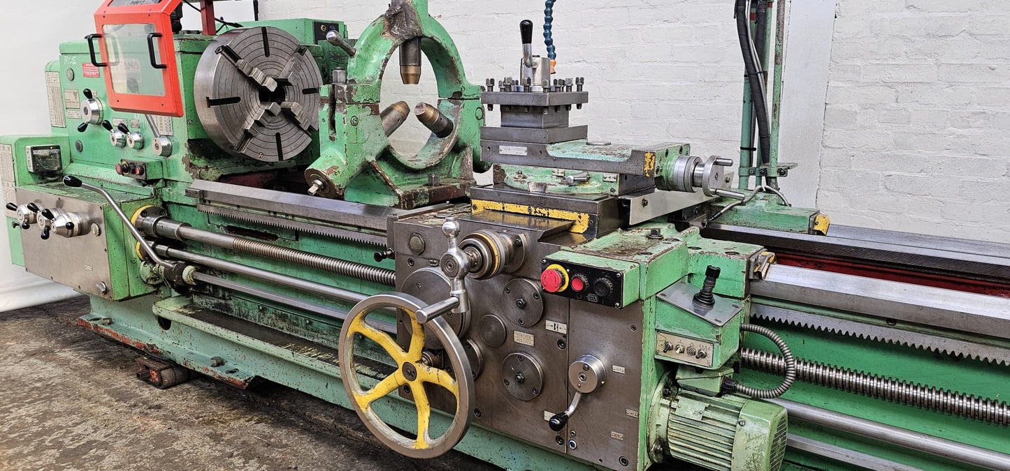 
                  
                    Mostana 1M63 x 3000mm Gap Bed Centre Lathe
                  
                