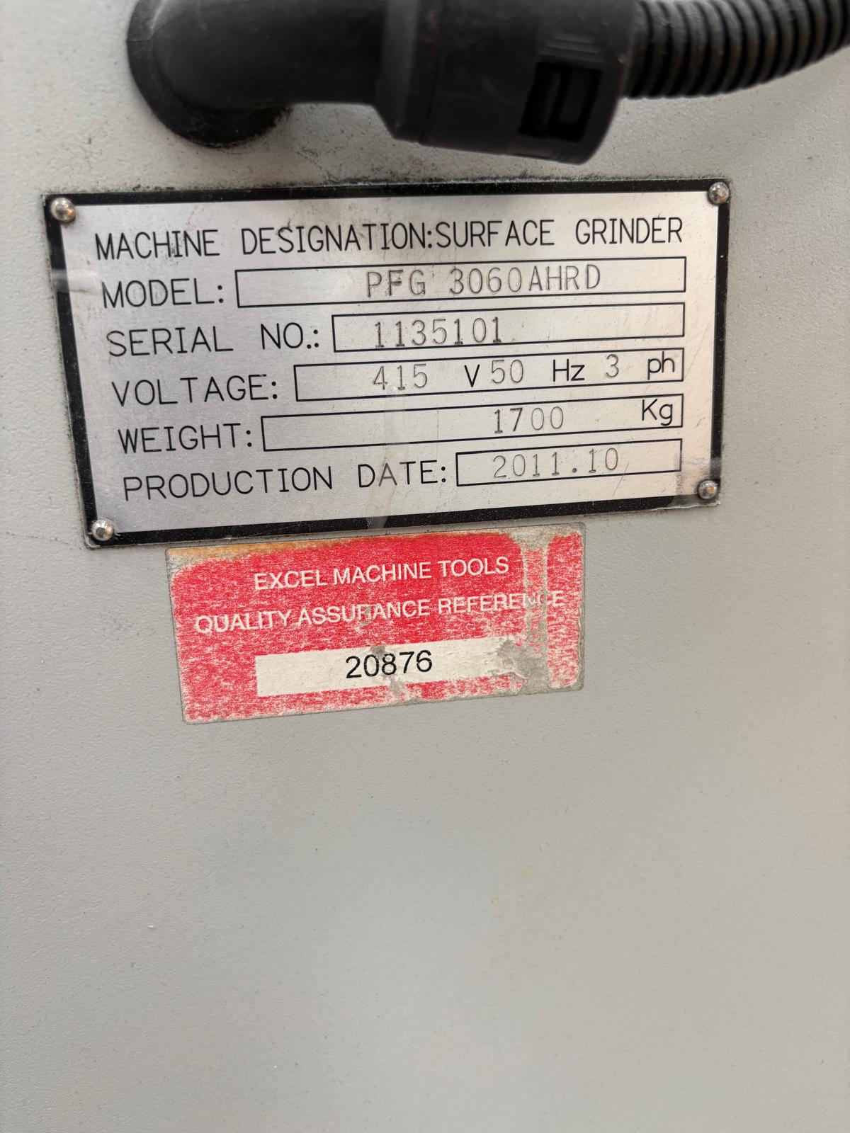 
                  
                    EXCEL (PERFECT) PFG-3060AHRD Surface Grinding Machine
                  
                