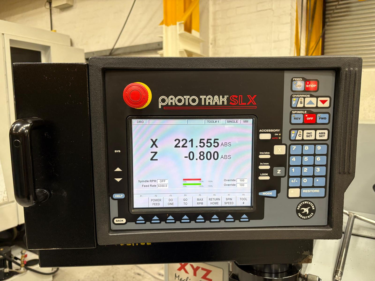
                  
                    2014 XYZ Proturn SLX425 ProtoTRAK Control Gap Bed Centre Lathe
                  
                