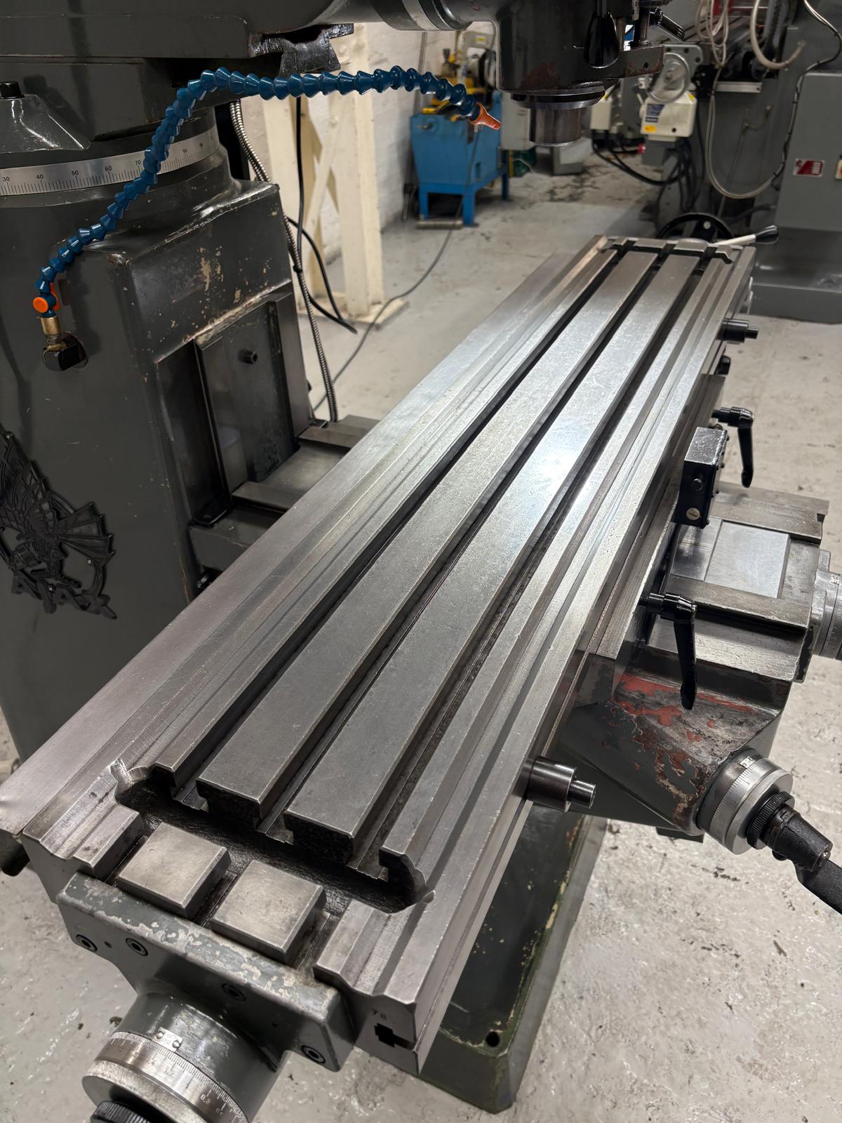 
                  
                    Ajax AJT1-R8 Turret Milling Machine
                  
                