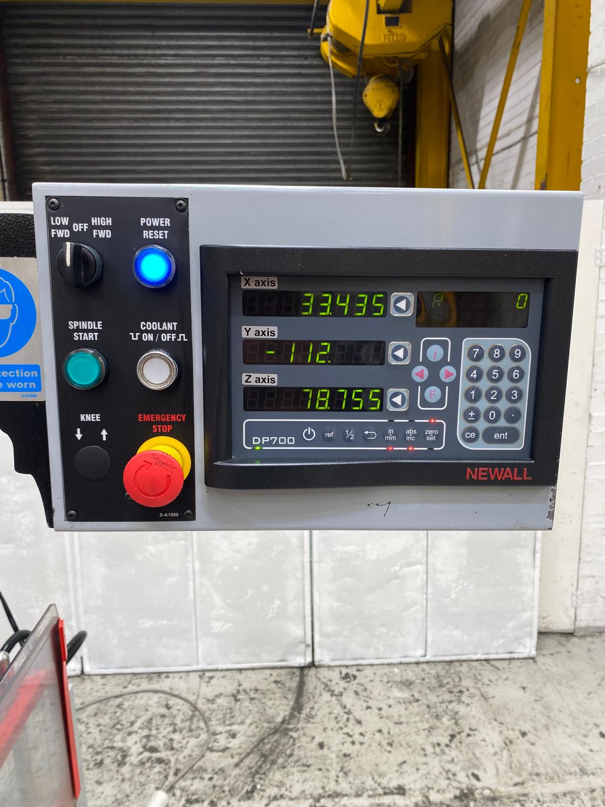 
                  
                    XYZ 2000 Turret Milling Machine (2015)
                  
                