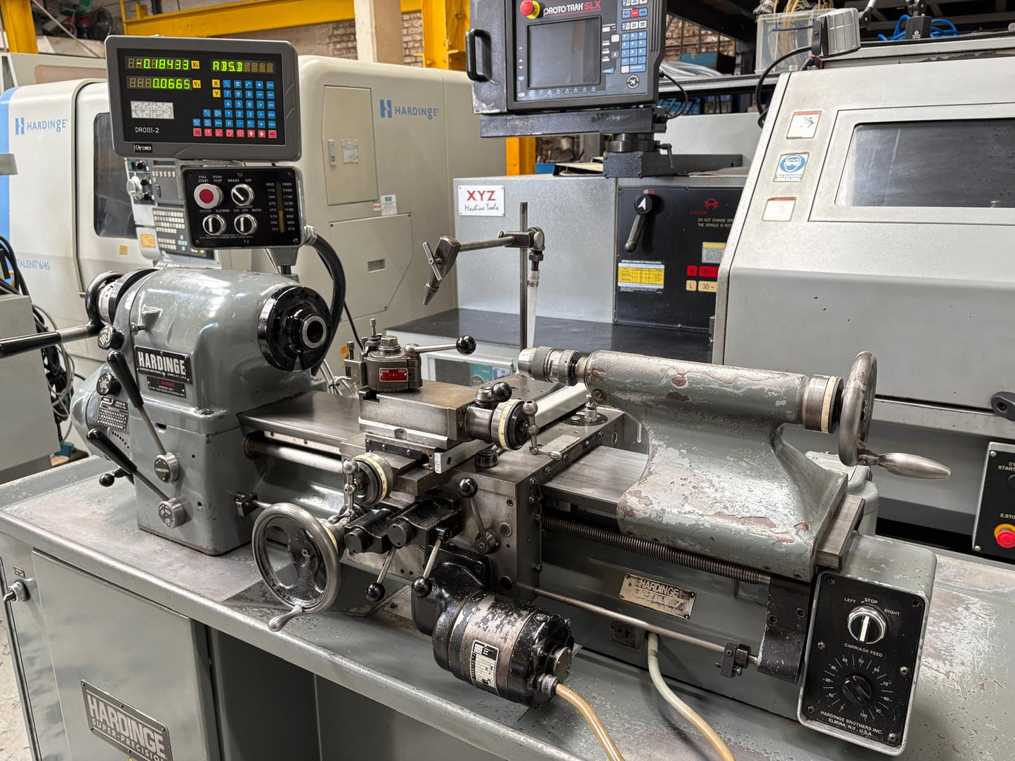 
                  
                    Hardinge HLV-H High Speed Super Precision Tool Room Lathe
                  
                