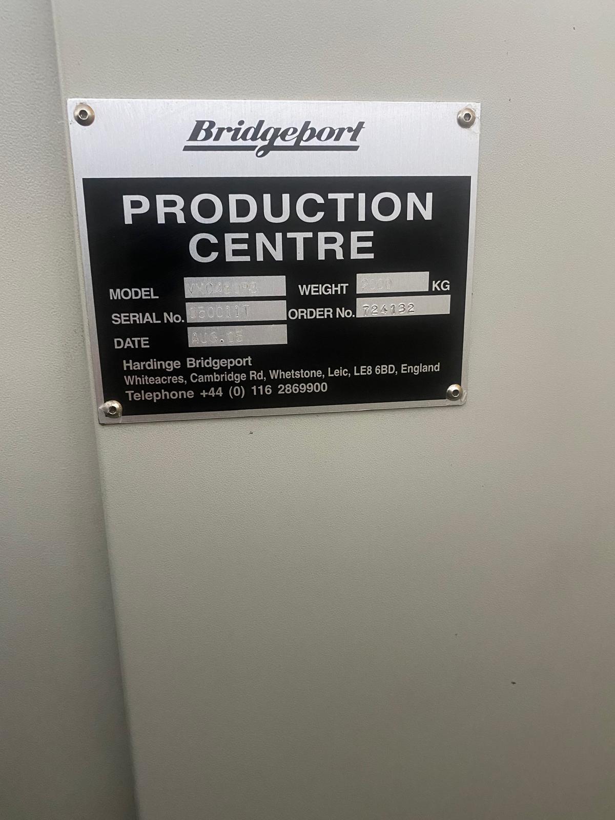 
                  
                    Hardinge Bridgeport Interact T450P Vertical Machining Centre
                  
                