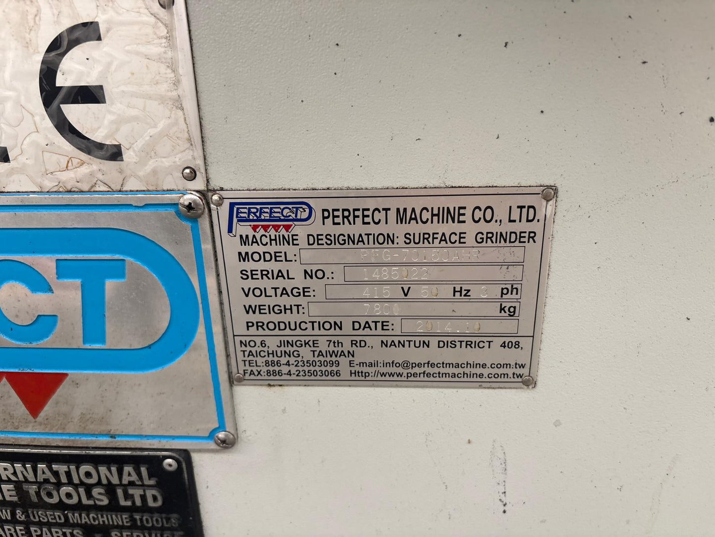 
                  
                    PERFECT PFG-70150AHRD Surface Grinding Machine
                  
                