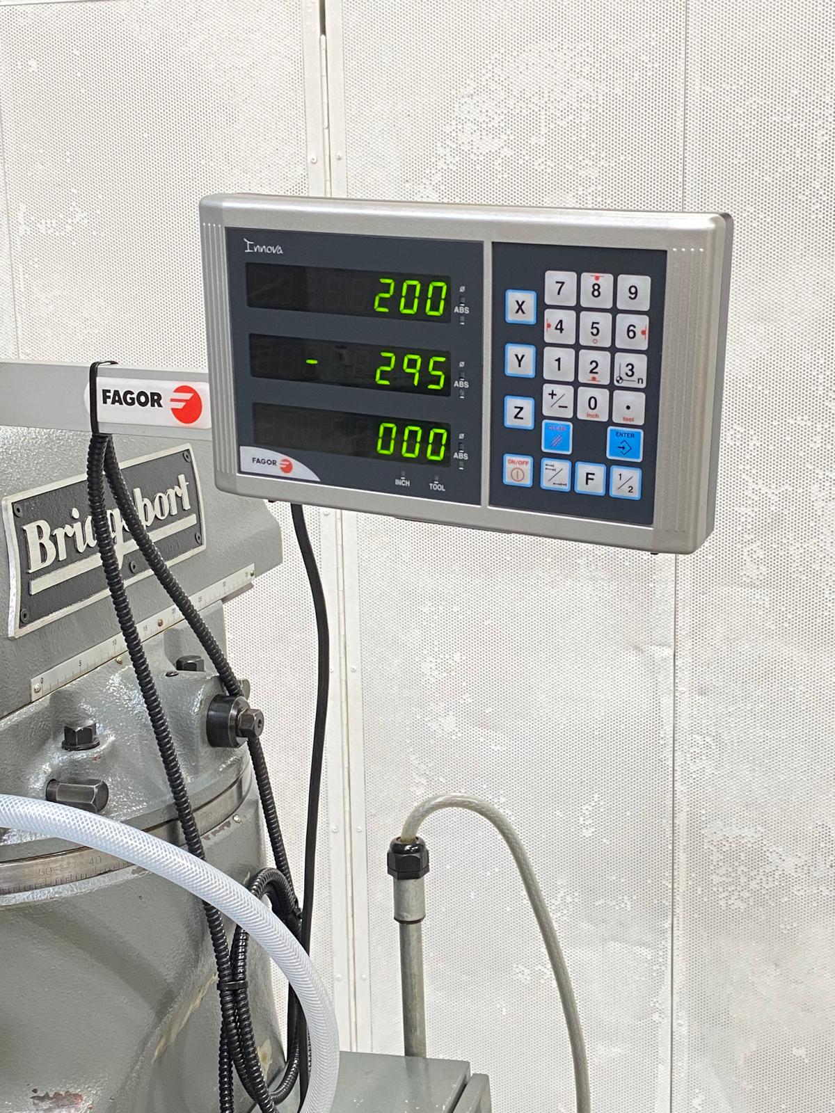 
                  
                    Bridgeport BRJ Turret Milling Machine
                  
                