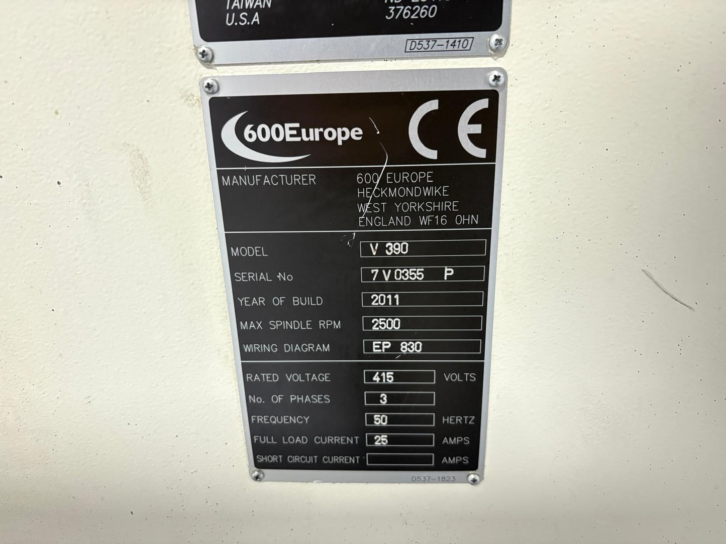 
                  
                    Harrison V390 Gap Bed Centre Lathe (2011)
                  
                