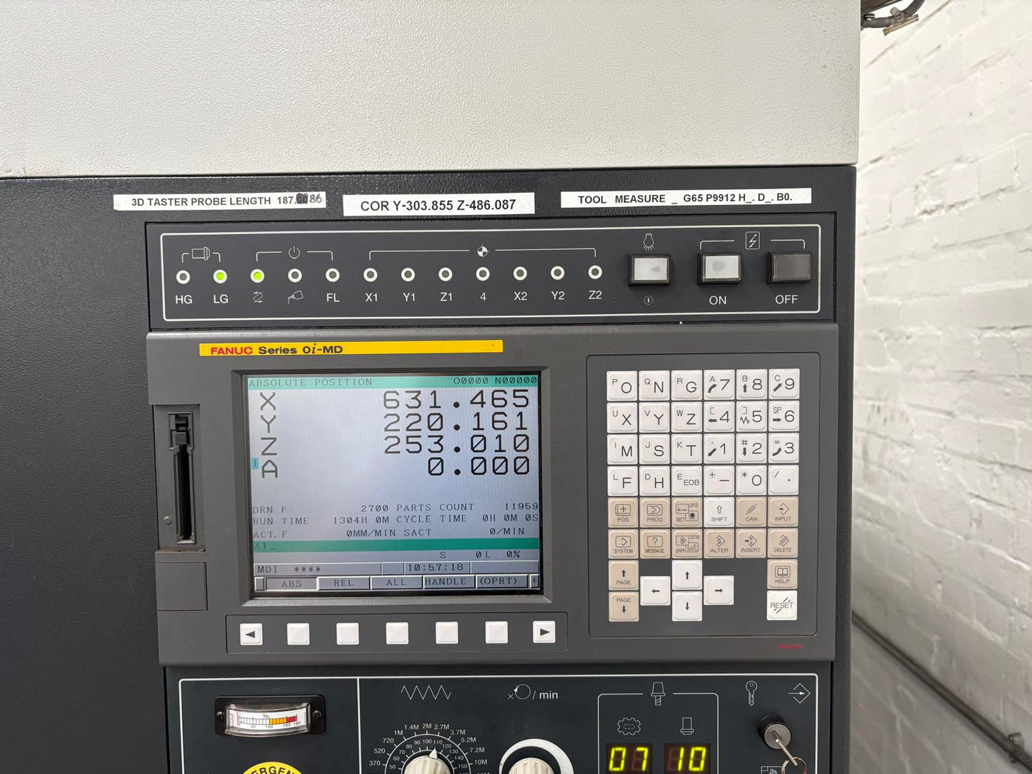 
                  
                    FEELER VB-1100 CNC Vertical Machining Centre with NIKKEN CNC202 FA 4th Axis *POA*
                  
                
