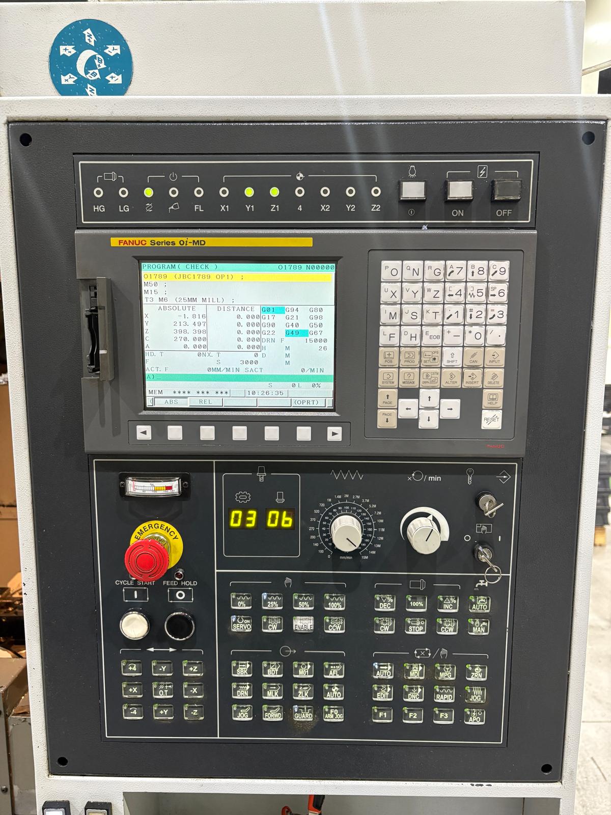 
                  
                    Feeler QMP-32A 5 Axis Machining Centre POA (2011)
                  
                