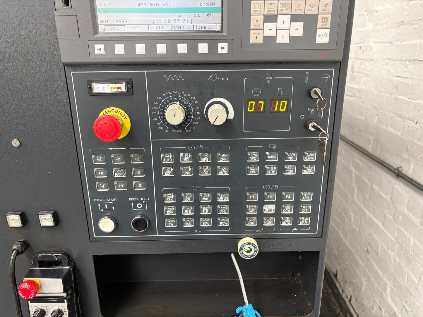 
                  
                    FEELER VB-1100 CNC Vertical Machining Centre with NIKKEN CNC202 FA 4th Axis *POA*
                  
                
